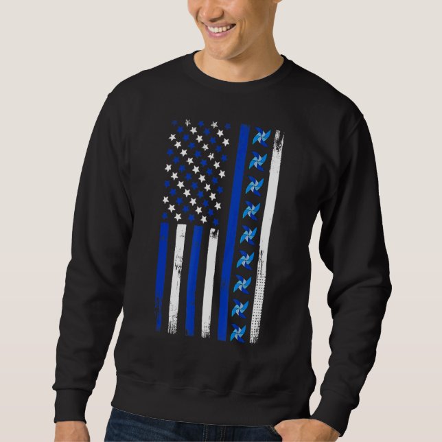 See Something Say Something Child Abuse Awareness  Sweatshirt (Front)