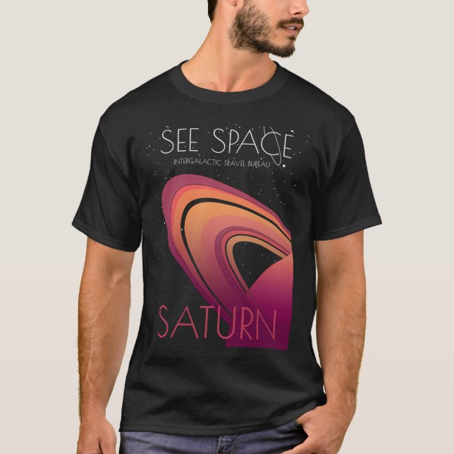 See Space Saturn T-Shirt (Front)