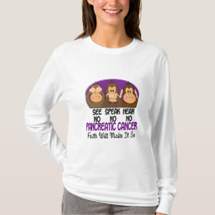 See Speak Hear No Pancreatic Cancer 1 T-Shirt