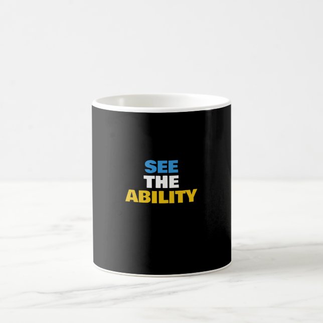 See The Ability Disability Pride Customisable Mug (Center)