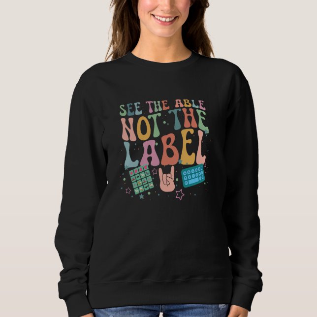 See The Able Behaviour Analyst Behaviour Analysis Sweatshirt (Front)