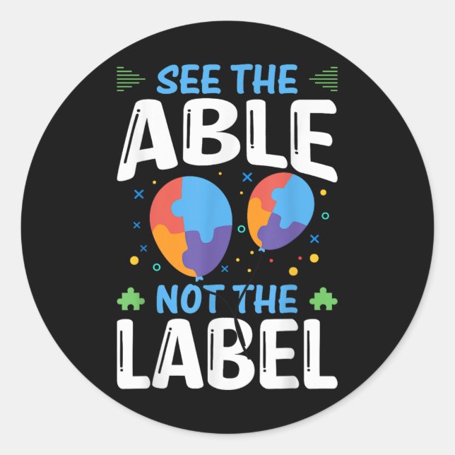 See The Able Not The Label  (Front)
