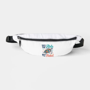 See the Able Turtle Puzzle Awareness Shirt Design_ Bum Bags