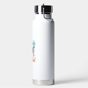 See the Able Turtle Puzzle Awareness Shirt Design_ Water Bottle