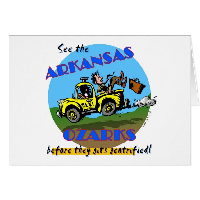 See the Arkansas Ozarks (Front Horizontal)