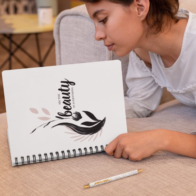 See The Beauty In Everything Planner (See the beauty in everything with this unique planner! )