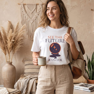 See The Future Crystal Ball Divination Halloween T-Shirt