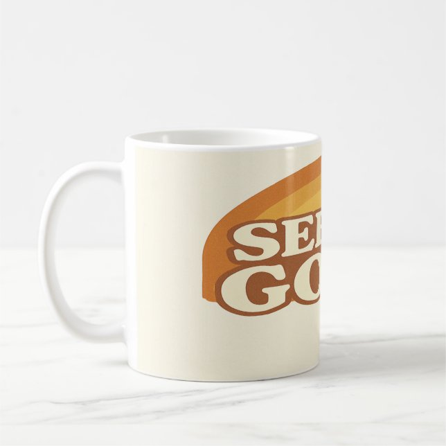 See the Good - Retro Positive Vibes Mug (Left)