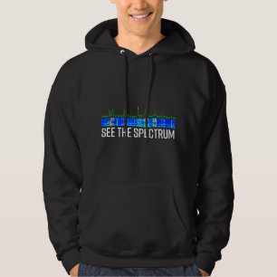 See the Spectrum Analyzer Waterfall Display Funny Hoodie