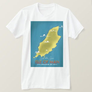 See the Sun - Isle of Man travel poster. T-Shirt