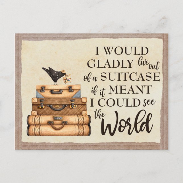 See the World Postcard (Front)