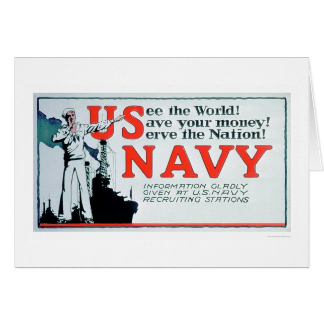 See the World, US Navy (US02162) (Front Horizontal)