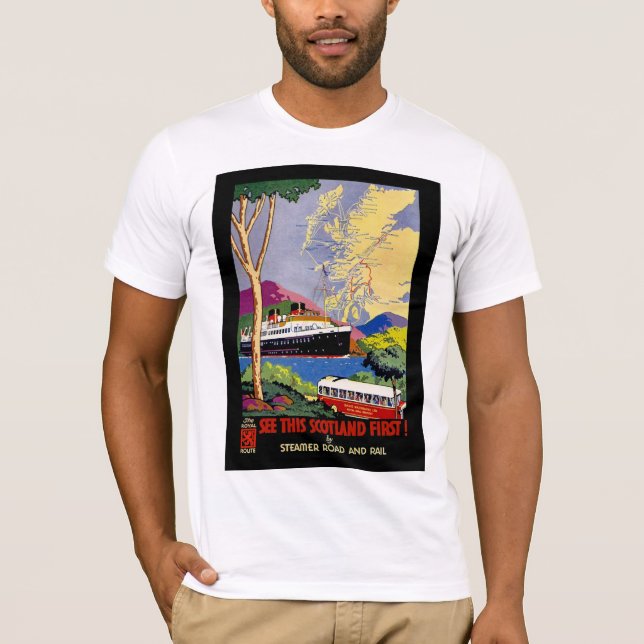 See This Scotland First T-Shirt (Front)