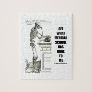 See What Medical School Has Done To Me (Vesalius) Jigsaw Puzzle