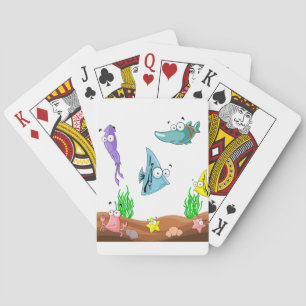 SEE WHAT'S UNDER SEA PLAYING CARDS
