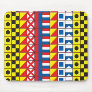 See Worthy_Signal Flags mousepad
