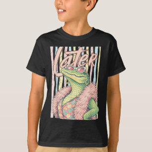 See Ya Gator Relax Crocodile Funny Sarcastic Pun T-Shirt