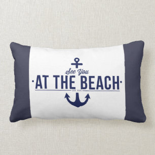 See You At The Beach Cushion