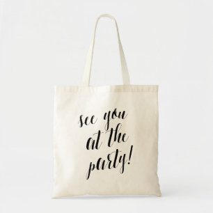 See You At the Party Bachelorette Tote
