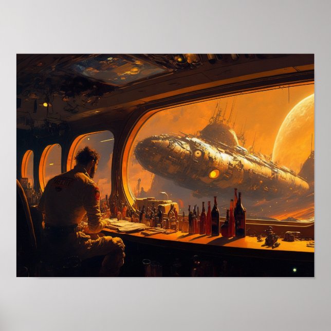 See You At The Space Bar #10 Poster (Front)