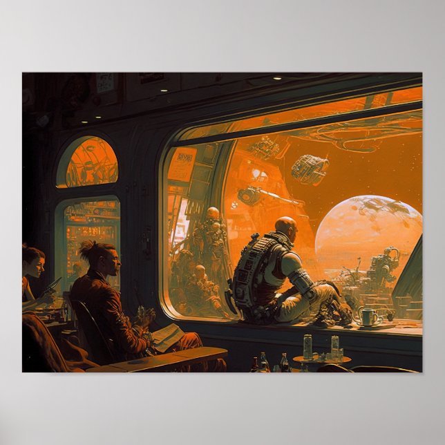 See You At The Space Bar #4 Poster (Front)