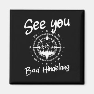 See You Hiking Bad Hindelang Germany Vacation Ski  Magnet
