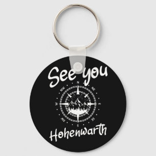 See You Hiking Hohenwarth Germany Vacation Ski Com Key Ring