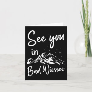 See You In Bad Wiessee Germany Vacation Ski Card