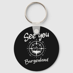 See You In Burgenland Comp Ski Austria Vacation Key Ring