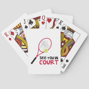 See You In Court Playing Cards