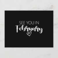 See You In February Pregnancy Announcement