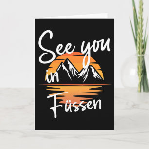 See You In Füssen Germany Vacation Ski Card