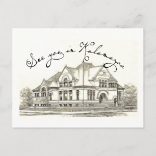 See you in Kalamazoo Postcard