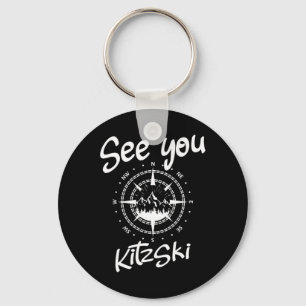 See You In Kitzski Tyrol Comp Ski Austria Vacation Key Ring