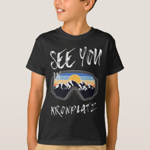 See You In Kronplatz Hiking Italy Vacation Ski Gog T-Shirt