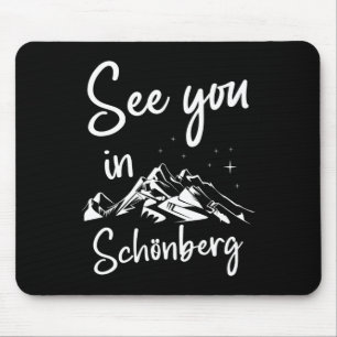 See You In Schönberg Germany Vacation Ski  Mouse Pad