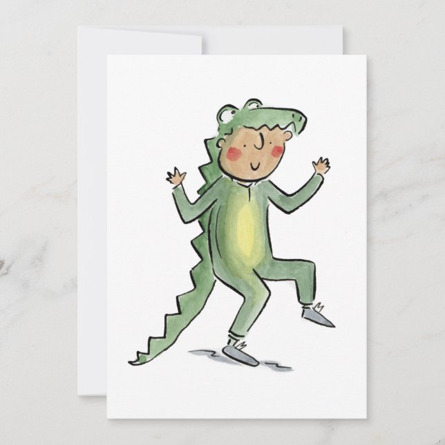 See you later Alligator Invitation (Front)