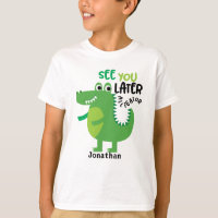 See You Later Alligator Personalised