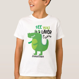 See You Later Alligator Personalised T-Shirt
