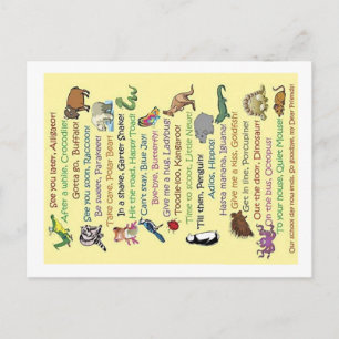 See You Later, Alligator! Postcard
