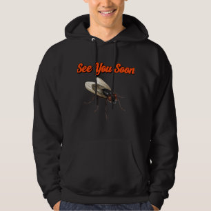 See You Soon, Little Fly – Funny Insect Sticker –  Hoodie