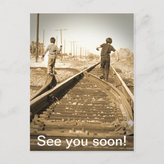 See you soon! postcard (Front)