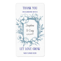 Seed Packet Labels Wedding Favours