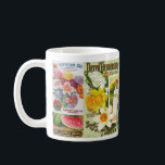 Seed Packet Mug<br><div class="desc">Collage of vintage seed packets and catalogues.These images are in the public domain because their copyright has expired.</div>