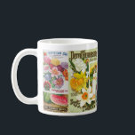 Seed Packet Mug<br><div class="desc">Collage of vintage seed packets and catalogues.These images are in the public domain because their copyright has expired.</div>