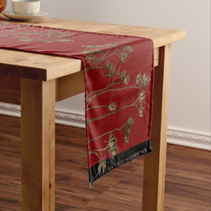 Seed Pods on a Table Runner