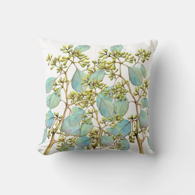Seeded Eucalyptus 01 Cushion (Front)