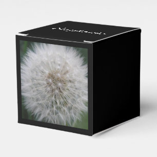 Seeding Dandelion Flower Custom Favour Box