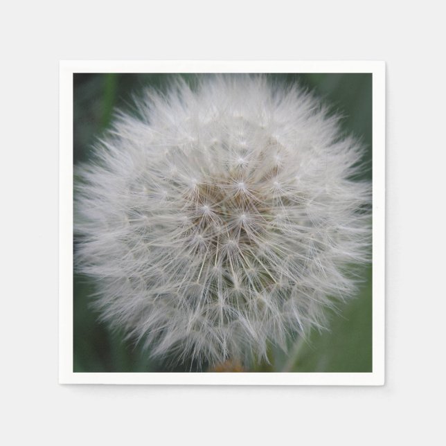 Seeding Dandelion Flower Napkins (Front)