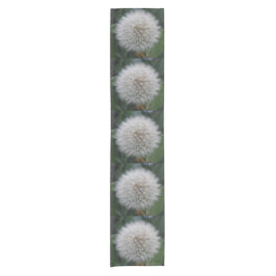 Seeding Dandelion Flower Table Runner